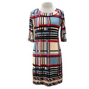 BCBG MAXAZRIA sheath dress - elbow length sleeves - SZ S